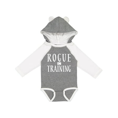 

Inktastic Rogue in Training Gift Baby Boy or Baby Girl Long Sleeve Bodysuit