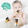 thumbnail image 5 of Juguete De Pato De Ducha De Bebé De Pvc Flotante De Ducha De Dibujos Animados Amigable Con La Piel Bebé Juguete De Ducha De Bebé Encantador No Tóxico Para Baño De Bebé Ducha De Bebé Vogacara FN002910-00, 5 of 5