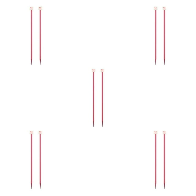 relayinert Color Random Knitting Weaving Handknitting Tool Home Supplies 6.5mm 5Set