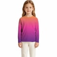 thumbnail image 6 of JAJAHO Girls Boys Rash Guard Swim Shirt For Kids 3-14Y Raglan Long Sleeve Sun Protection Shirts Athletic Rashguard, 6 of 6