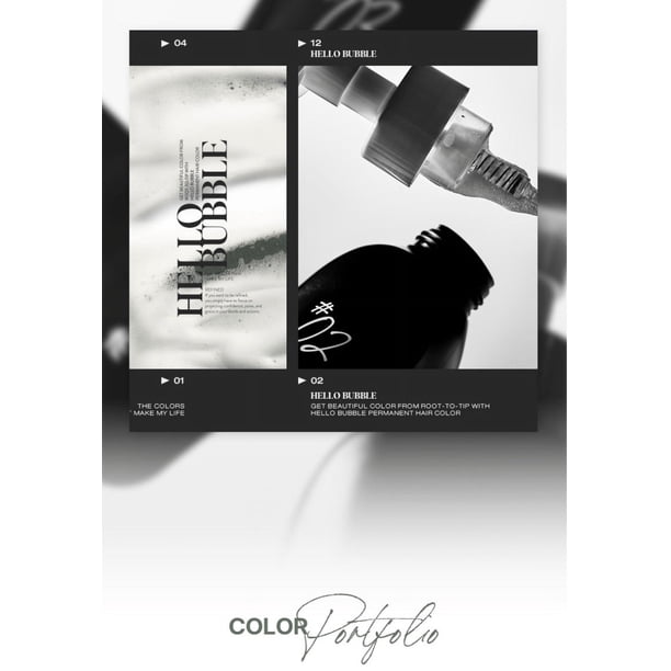 MISE EN SCENE Hello Bubble x BLACKPINK Hair Color Kit - 15 Colors