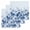Light Blue, variant on Blue Blooms Floral Kitchen Dish Towels for Drying Dishes Set of 3, Spring Flowers Botanical Blue Ombre Waffle Weave Microfiber Hand Tea Bathroom Towels Quick Dry & Absorbent Towel 12x12