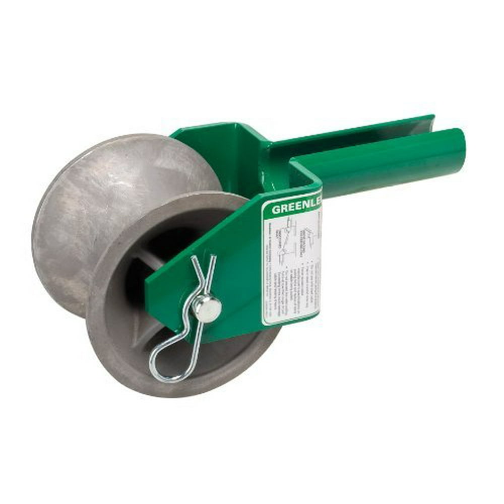 greenlee 4412 cable puller feeding sheave