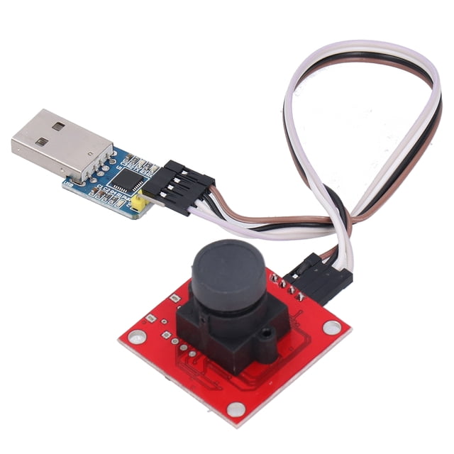 Módulo de cámara Ticfox USB OV2640 salida JPEG Sistema de Video DIY Alta definición