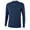 Navy, variant on Mizuno Men's Long Sleeve Compression Top