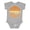 AC-Heather Grey, variant on Dad's Little Hiking Buddy Boys or Girls Baby Bodysuit