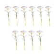 thumbnail image 4 of 10x rosas artificiales, regalos , decoración colorida para mujer, niña, regalo, novia, aniversario, mamá, día de la madre, cumpleaños Zulema Rosa de tallo largo, 4 of 8