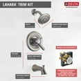 thumbnail image 3 of Delta Lahara Monitor® 17 Series Tub & Shower Trim in Stainless T17438-SS, 3 of 4