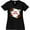 AB-Black, variant on Inktastic Feliz Navidad Poinsettia Women's Plus Size V-Neck T-Shirt