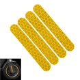 thumbnail image 3 of Naiovety Pegatinas reflectantes nocturnas autoadhesivas, tira de advertencia impermeable, accesorios de decoración compatibles con el patinete eléctrico Ciclismo Oro, 3 of 6
