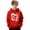 Red, variant on WOYY Toddler Boys Hoodie Six Seven Print Hooded Sweatshirt Casual Athletic Hoodies, Sizes 3-4T