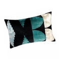 thumbnail image 2 of ArtDeco Silk Velvet Ikat Throw Pillow Cover 16 X 24, 2 of 4