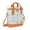 White Flower, variant on Tirrinia Polyester Leakproof Insulated Wine Tote Cooler Bag,Wine Carrier,Champagne Carrier Bag,Portable Waterproof Wine Bag