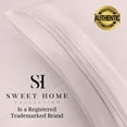 thumbnail image 6 of 1500 Thread Count Extra Soft Deep Pocket Sheet Set Sweet Home Collection Pale Pink RV, 6 of 6