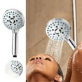 thumbnail image 1 of Riforla American Hand Held Showerhead 7 Speed Mode Spray Upgraded and Thickened Universal Interface Pressurized Shower Shower Shower Shower Shower Head Shower, 1 of 8