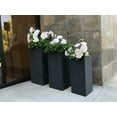 thumbnail image 4 of GUAGNDONG CREATIVE STONE GARDEN DECORATION CO.,LTD Durx-litecrete Lightweight Concrete Tall Light Granite Planter-Set of, 4 of 16