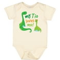 thumbnail image 3 of Inktastic My Tio Loves Me Nephew Dinosaur Boys Baby Bodysuit, 3 of 5
