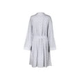 thumbnail image 2 of Metropolitan Womens Nightgown and Robe Set Matching Gown and Robe Sets - Damask Stripe, 3X, 2 of 8