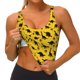 thumbnail image 3 of Fotbe Dinosaur Sujetador Deportivo Largo sin Aros para Mujer con Almohadillas y Soporte Medio, Transpirable y Absorbente, Camiseta Tipo Chaleco o Tank Top-Medium, 3 of 8