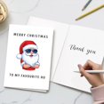 thumbnail image 4 of Tarjeta de felicitación Podagree divertida para Navidad, 13 x 21 cm, hecha a mano, 4 of 9