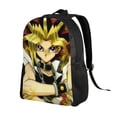 thumbnail image 2 of Yu-Gi-Oh! Laptop Backpack Lightweight Basic Unisex Daypack School Bag Student Bookbag Satchel Travel Bag Rucksack, 2 of 8