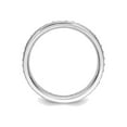 thumbnail image 5 of 1/2 Carat (Ctw Color H-I, I1-I2) Diamond Eternity Wedding Band Ring in 14K White Gold for Women, 5 of 6