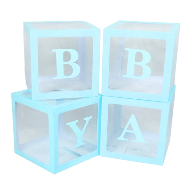 <p>Balloon Blocks, 4PCS Multifunctional Transparent Design Easy Assembly Proposal Decoration Box For Marriage Proposal</p>