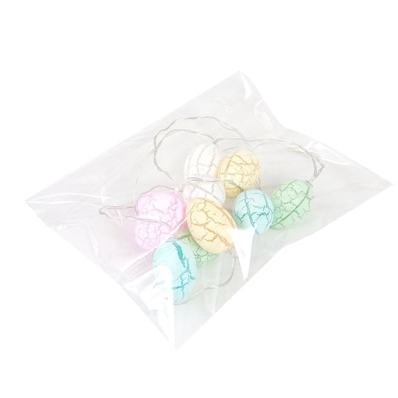 Easter String Lights, Easter Lights with 8 Flashing Modes and Remote Pastel Egg String Lights Decorations, Battery Operated Easter Eggs Lights for Easter Outdoor Indoor Decor(9.84 ft with 20 LED)