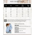 thumbnail image 5 of Vividaire Button Down Shirts for Women Long Sleeve Collared Striped Work Business Casual Office Blouses Tops with Pocket, 5 of 9