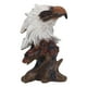 thumbnail image 3 of Estatua de cabeza de águila, raíz de madera de imitación, Animal Retro, estatua de cabeza de águila, adorno, decoración de regalo para el hogar y la Oficina, 3 of 12