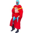 thumbnail image 4 of Nacho Libre Mexican Wrestling Deluxe Halloween Costume Cosplay, 4 of 4