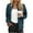 *Dark Blue, variant on ClodeEU Suede Bomber Jacket For Women,Stand Collar Casual Zip Up Jackets,Oversized Trendy Outerwear Coats Beige,Womens Plus XL