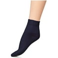 thumbnail image 3 of 4 pares de calcetines tobilleros ligeros para diabéticos para mujer, calcetines finos de bambú, puntera sin costuras y parte superior sin ataduras Xemadio WMCH-116, 3 of 6