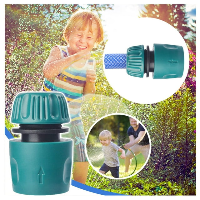 Garden Hose Connector Garden Quick Connectors Suitable For 4 Point Pasture Sprinkler Sprinkler Hose with Sprinkler Trampoline Sprinkler 49 Feet Dancing Flower Watering Hot Water Timer