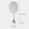 New Swatter USB Rechargeable Powerful Gnat Large Sticky Safer Moth for