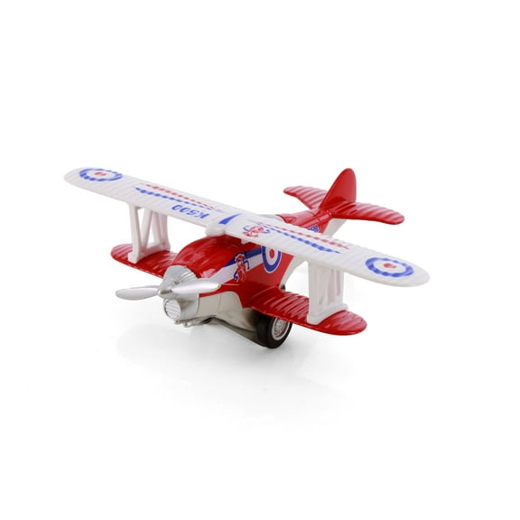 Show Flight Biplanes, Red - Showcasts 500D - 5.25" Scale Diecast Model Plane