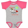 thumbnail image 3 of Inktastic Someone in Virginia Loves Me Boys or Girls Baby Bodysuit, 3 of 5