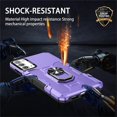 thumbnail image 3 of for Samsung Galaxy Note20 Case with Metal Ring Kickstand for Women & Men, Heavy-Duty Protection Shockproof Bumper Cover Case for Samsung Galaxy Note 20 TY Purple, 3 of 18