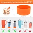 thumbnail image 2 of Bota accesoria de silicona para Stanley Cup de 40 oz e hidroflask de 12 a 24 oz, 2 of 7