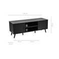 thumbnail image 4 of Mesa Minimalista Top Living para TV color negro Top Living LUCCA-N, 4 of 8