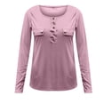 thumbnail image 4 of Honeeladyy Women's Solid Color Fashion Knitting Slim Long Sleeve Hedging Autumn Winter Top, 4 of 5
