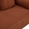thumbnail image 5 of Christopher Knight Home 78" Modern 3-Seater Upholstered Sofa, Oversized Comfy Couch with 3 Plush Pillows, Orange, 5 of 10