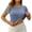 Light Blue, variant on Womens Basic T Shirts Summer Tops with Chest Pad,2026 Crop Short Sleeve Summer T-Shirt Built in Bra Soft Comfy Lounge Crew Neck Top M&Khaki