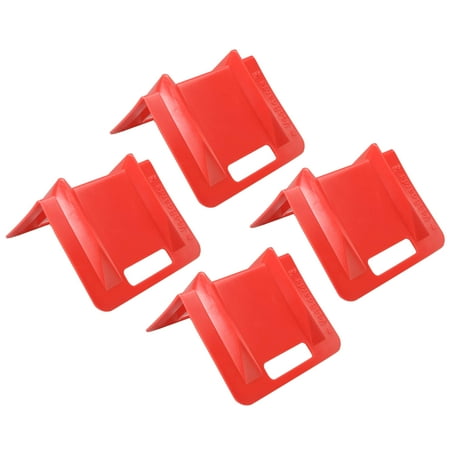 10  Plastic Corner Guard w/ 4-1/2  Slot For Strap (9  x 9  x 10 ) -