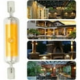 thumbnail image 4 of Halogen Equivalent, Dimmable Double Ended Base 10W R7S LED Bulbs, Warm White 3000K Standard T3 R7s Base Energy Saving Light Bulb, 360 Degree Beam Angle for Floodlight Replacement,, 4 of 5