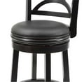 thumbnail image 6 of Boraam Florence Counter Height Swivel Counter Stool - Black Sandthru Finish, 6 of 8