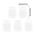 thumbnail image 3 of Dried Flower Bookmark Transparent Embossed Vase Small Fresh Plant Specimen Elementary School Gift, 3 of 7