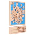 thumbnail image 4 of Hundred Board Toy, Safe Material Wood Hundred Board Toy Finely Polished Surface Fine Craftsmanship For Kids ANGGREK No, 4 of 7