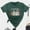 Green(New), variant on PNTUTB Ladies' Fashionable Casual Printed Loose Basic Blouse Round Neck Short Sleeve Comfortable Top