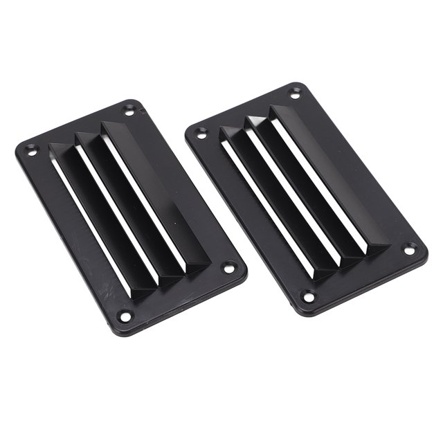 Grille d'Aération RV, 2 Pcs Grille d'Aération RV Professionnelle pour Salle de Bain Bureau Sortie d'Aération Grille d'Aération pour Bateau Yacht Maison
